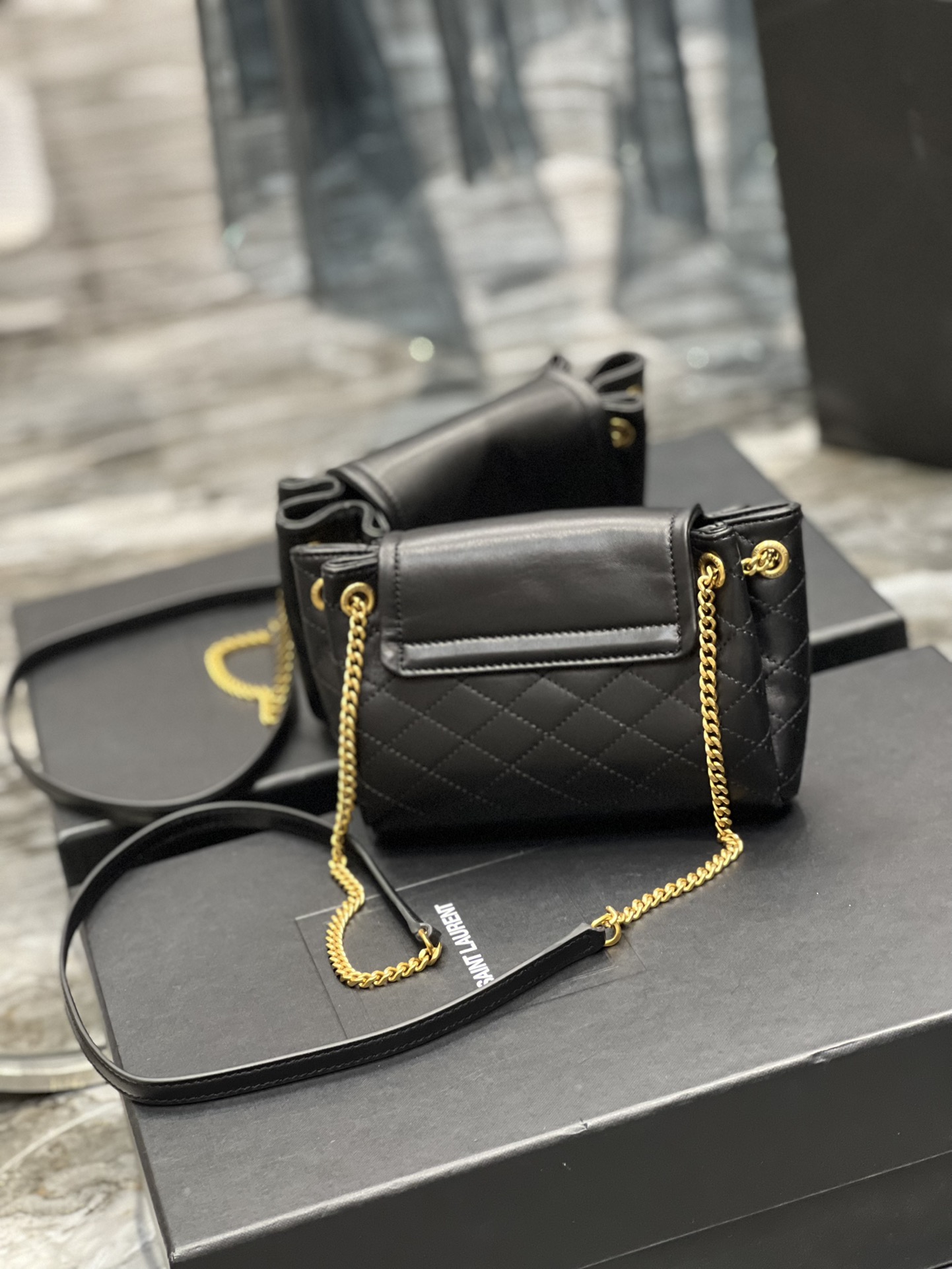 Bagsaaa Mini Nolita Black - 18x13x6cm