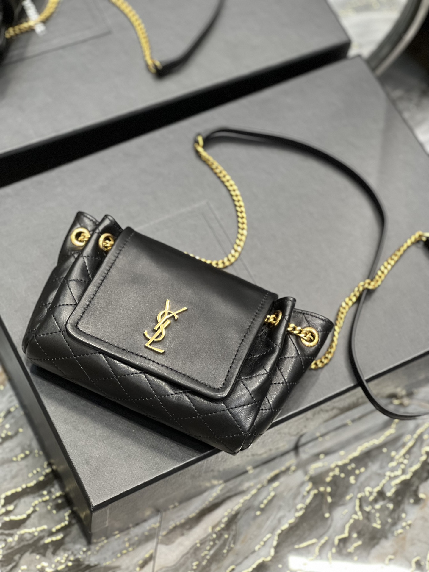Bagsaaa Mini Nolita Black - 18x13x6cm