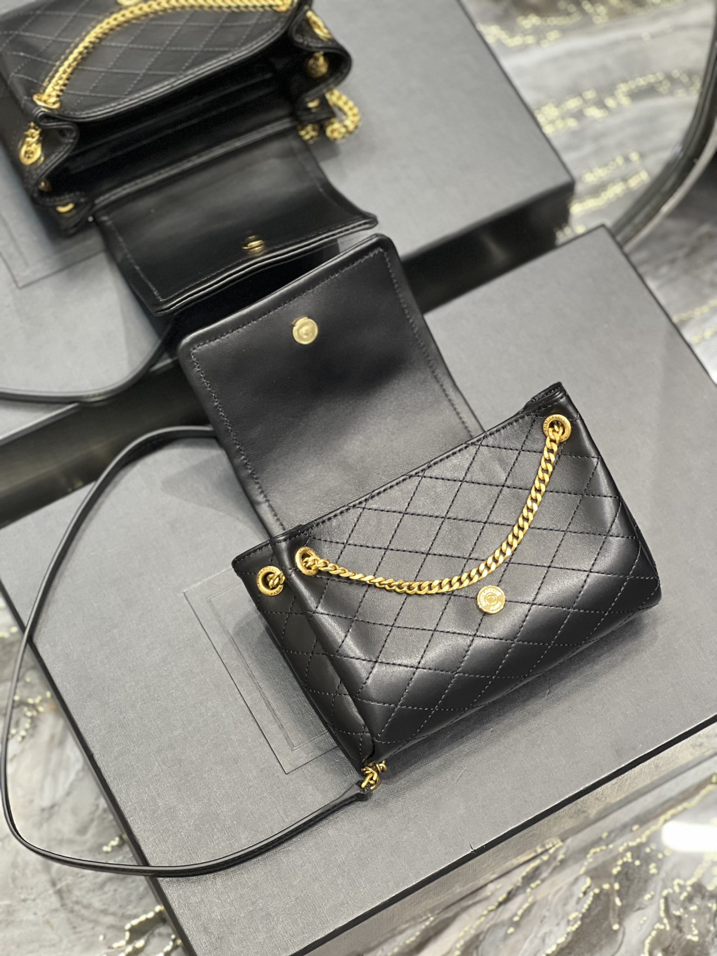 Bagsaaa Mini Nolita Black - 18x13x6cm