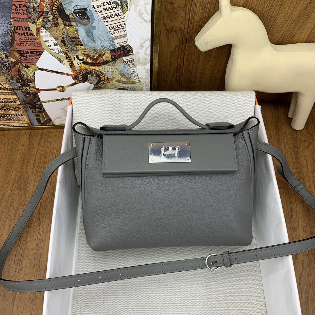 Bagsaaa H**me5 24/24 Swift Evercolor Grey - 21x16x12cm