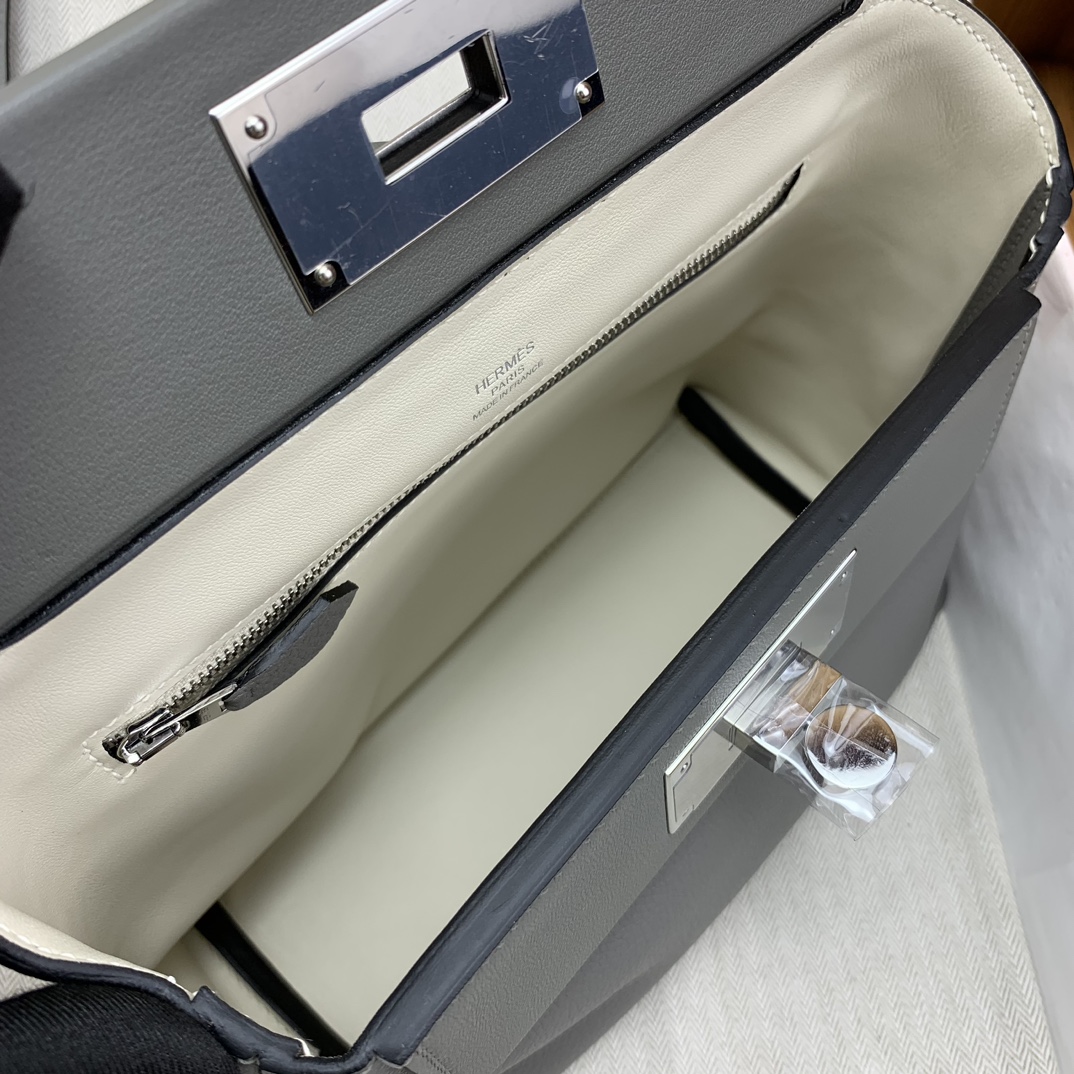 Bagsaaa H**me5 24/24 Swift Evercolor Grey - 21x16x12cm