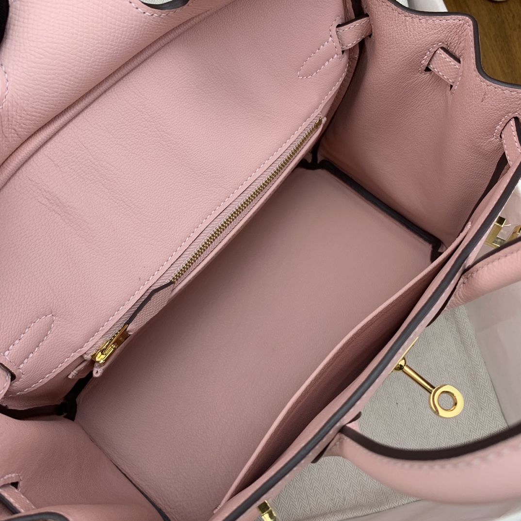 Bagsaaa H**me5 Birkin 25cm Epsom Leather Pink