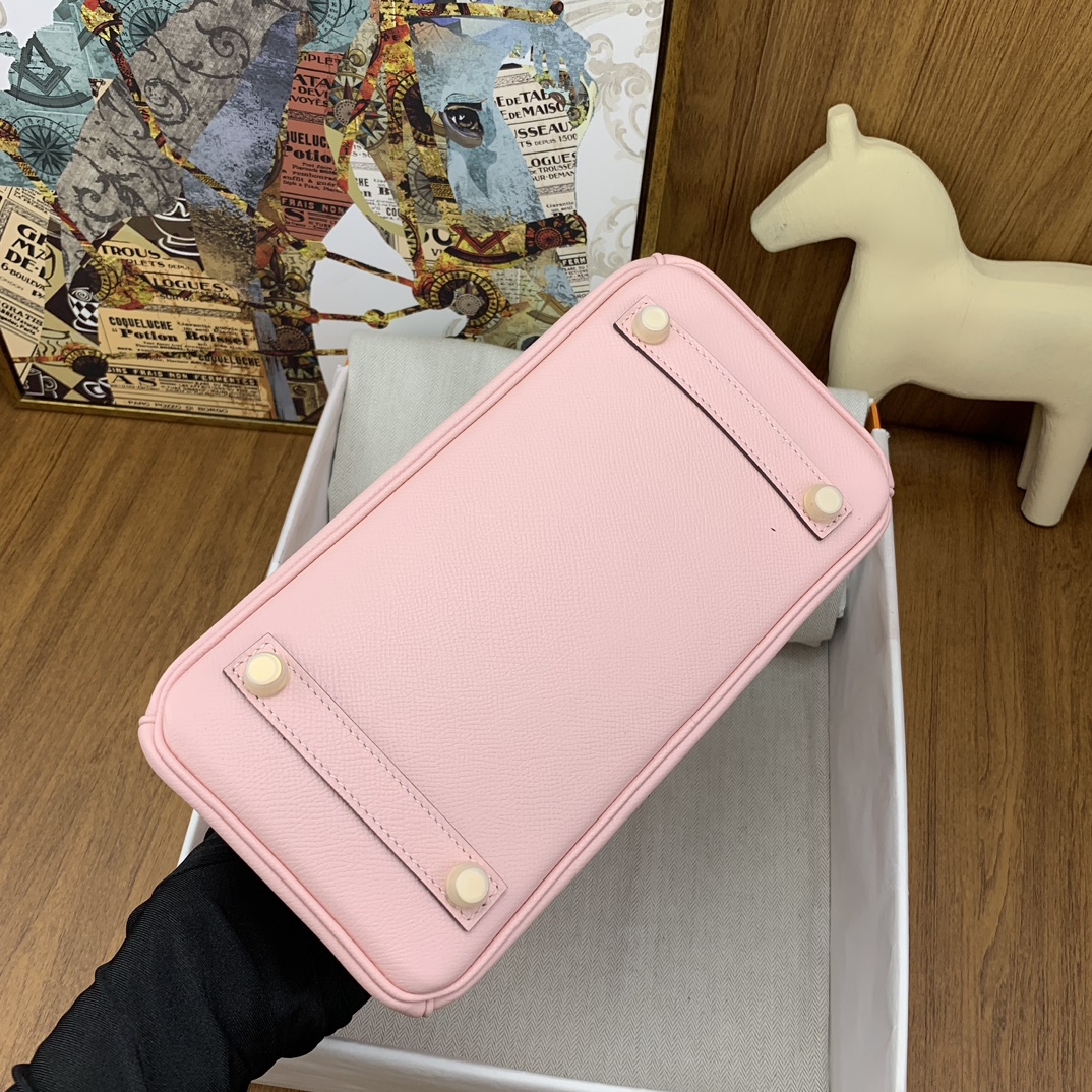 Bagsaaa H**me5 Birkin 25cm Epsom Leather Pink