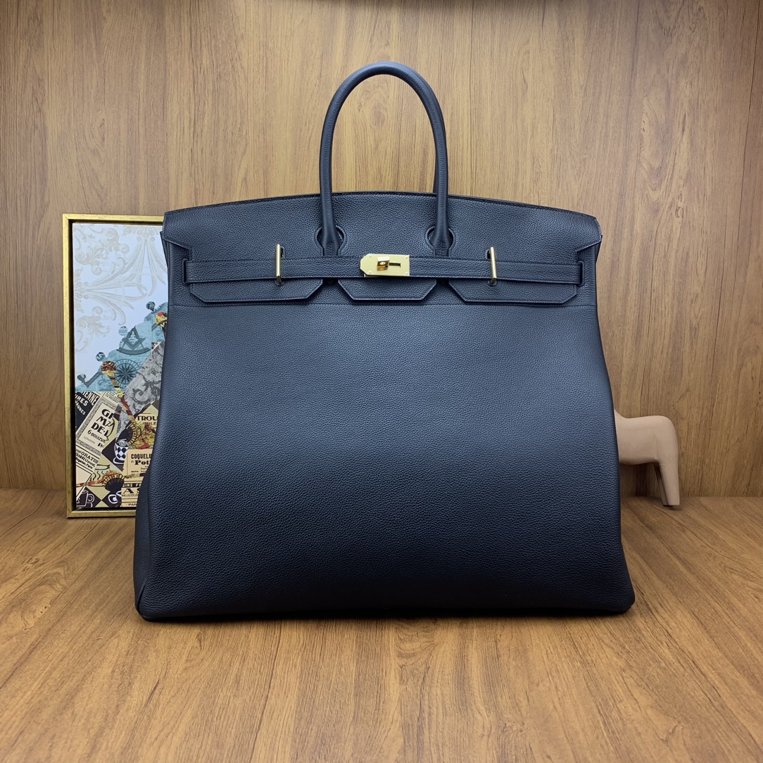 Bagsaaa H**me5 Birkin 50cm togo leahter in black