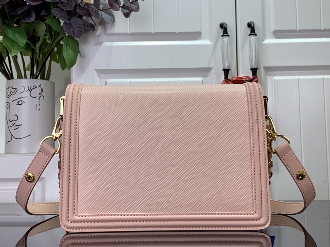 Bagsaaa L0vis Vvtt0n Dauphine MM Epi Leather Pink - 25 x 17 x 10.5 cm