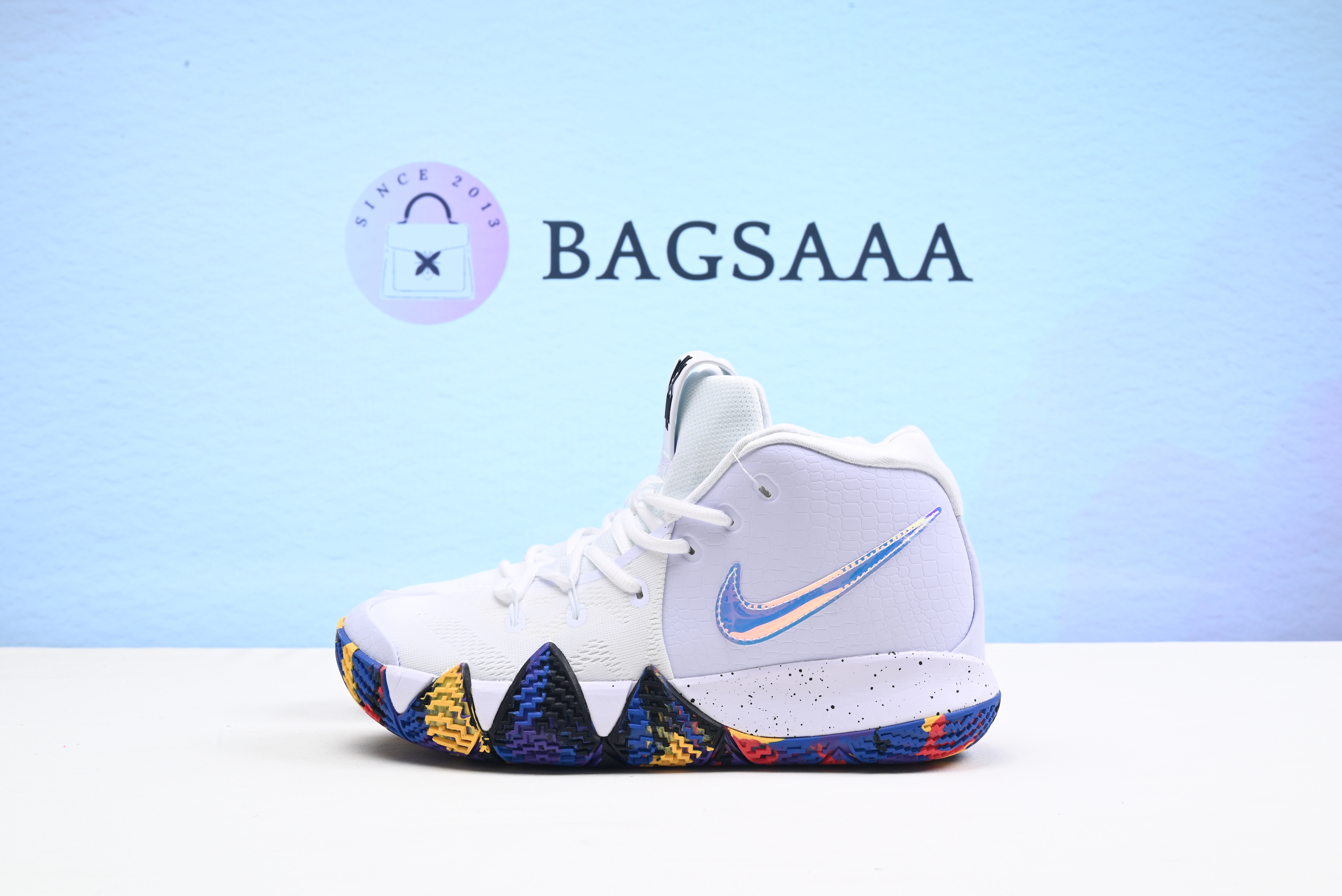 Bagsaa Nike Kyrie 4 White Color