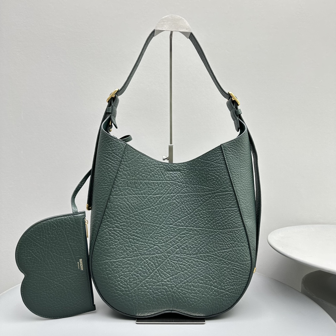 Bagsaaa Bv*b*rry Green Chess Medium Grained-leather Shoulder Bag