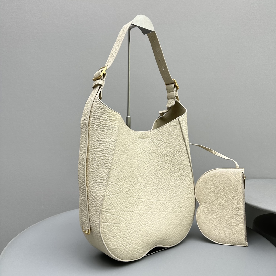 Bagsaaa Bv*b*rry White Chess Medium Grained-leather Shoulder Bag