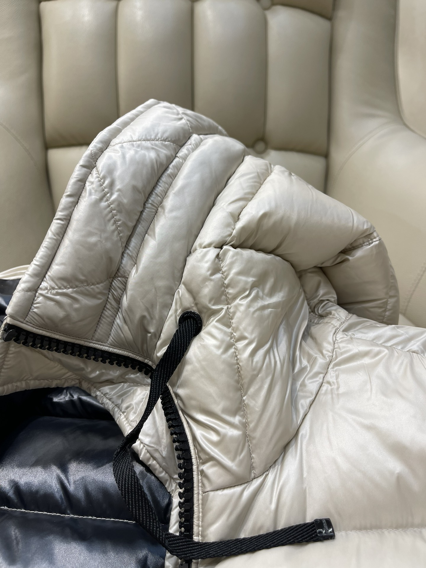 Bagsaaa Moncler Long Down White Jacket