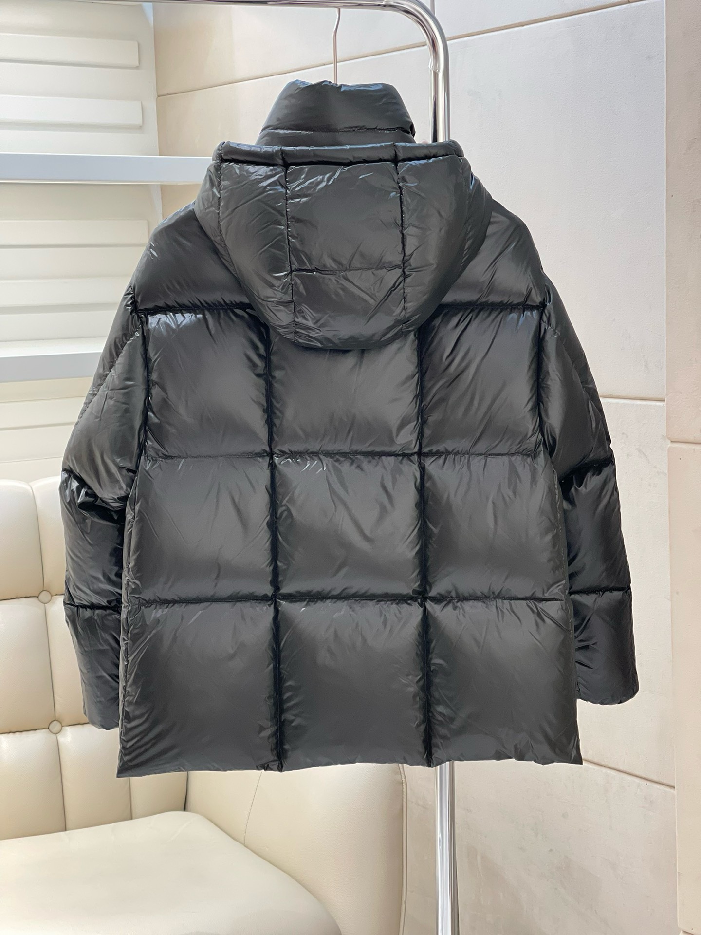 Bagsaaa Moncler Short Down Black Jacket