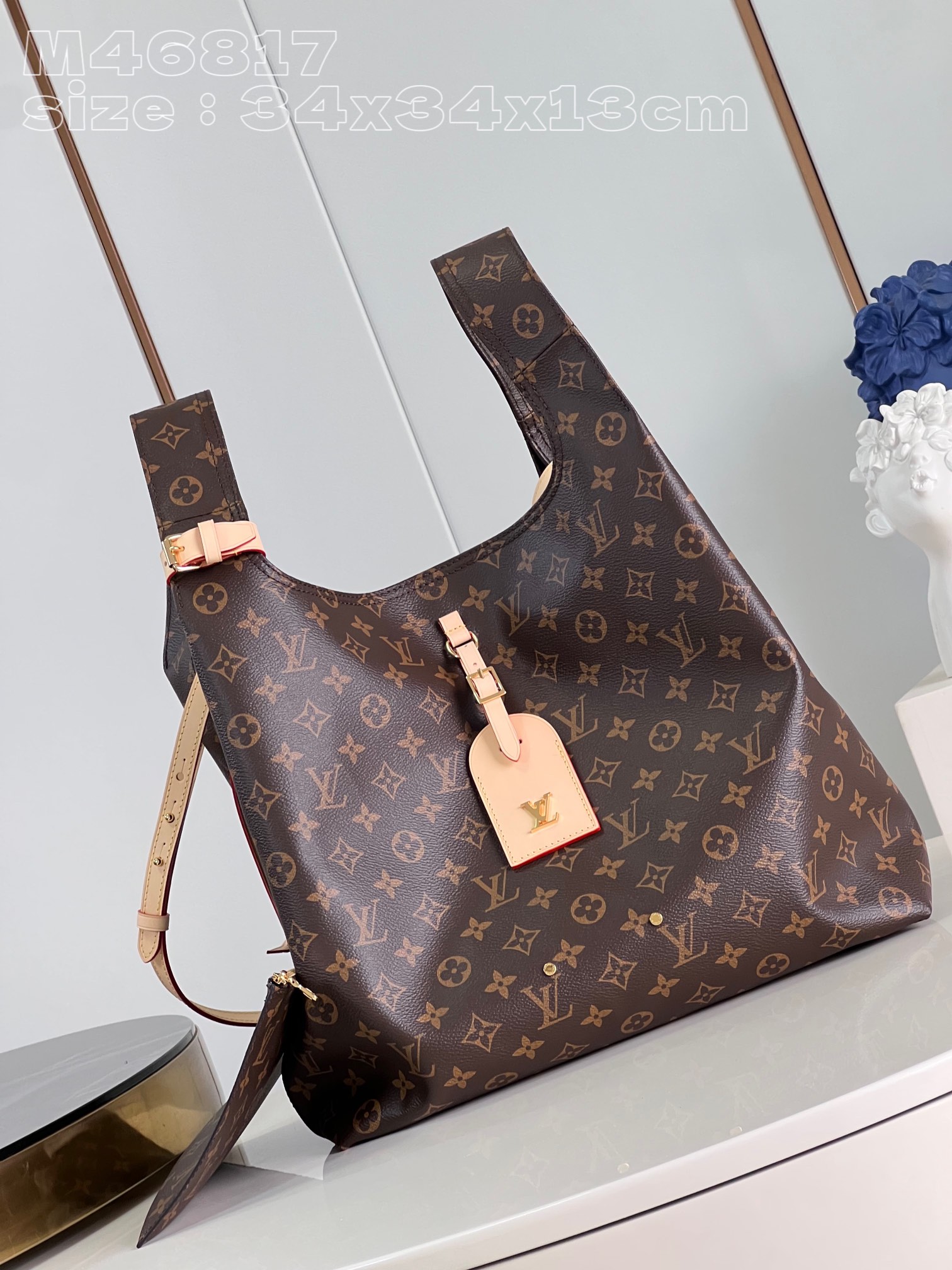 Bagsaaa L0vis Vvtt0n M46817 Atlantis GM Bag Monogram - 34 x 34 x 13cm