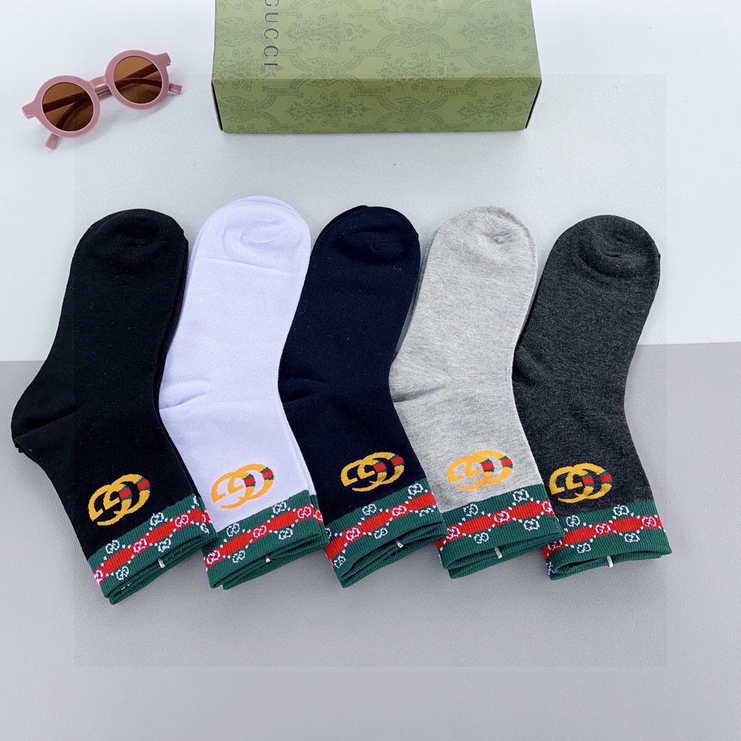 Bagsaaa Set Gvc*1 Socks 5 colors