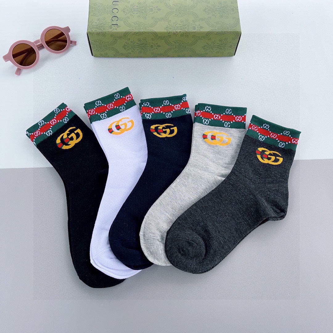 Bagsaaa Set Gvc*1 Socks 5 colors