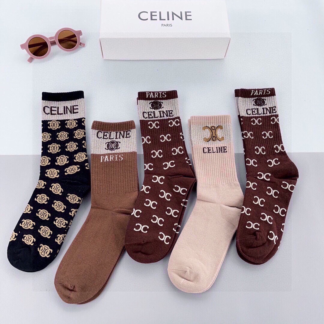 Bagsaaa Set Ce1i*e Socks 4 styles