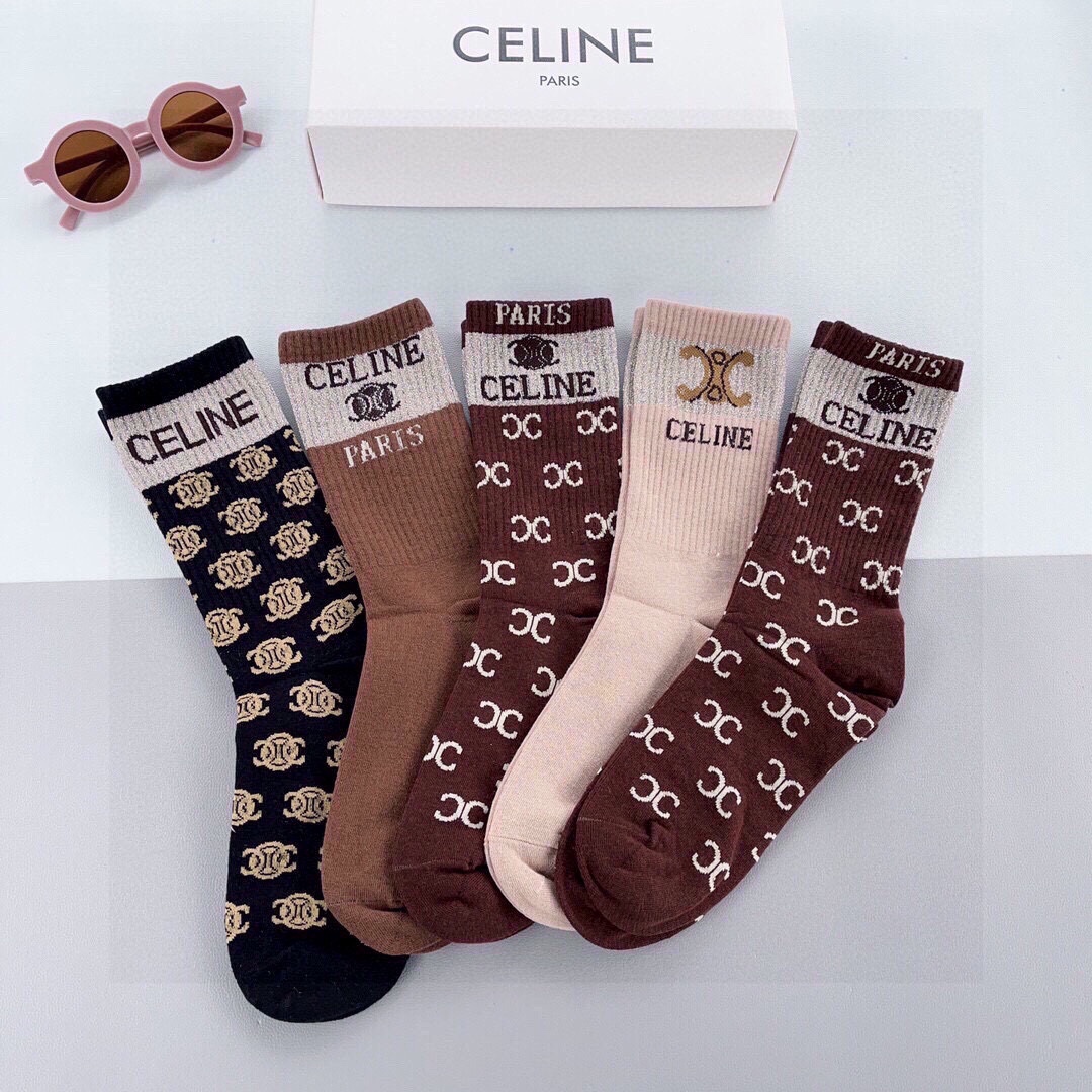 Bagsaaa Set Ce1i*e Socks 4 styles