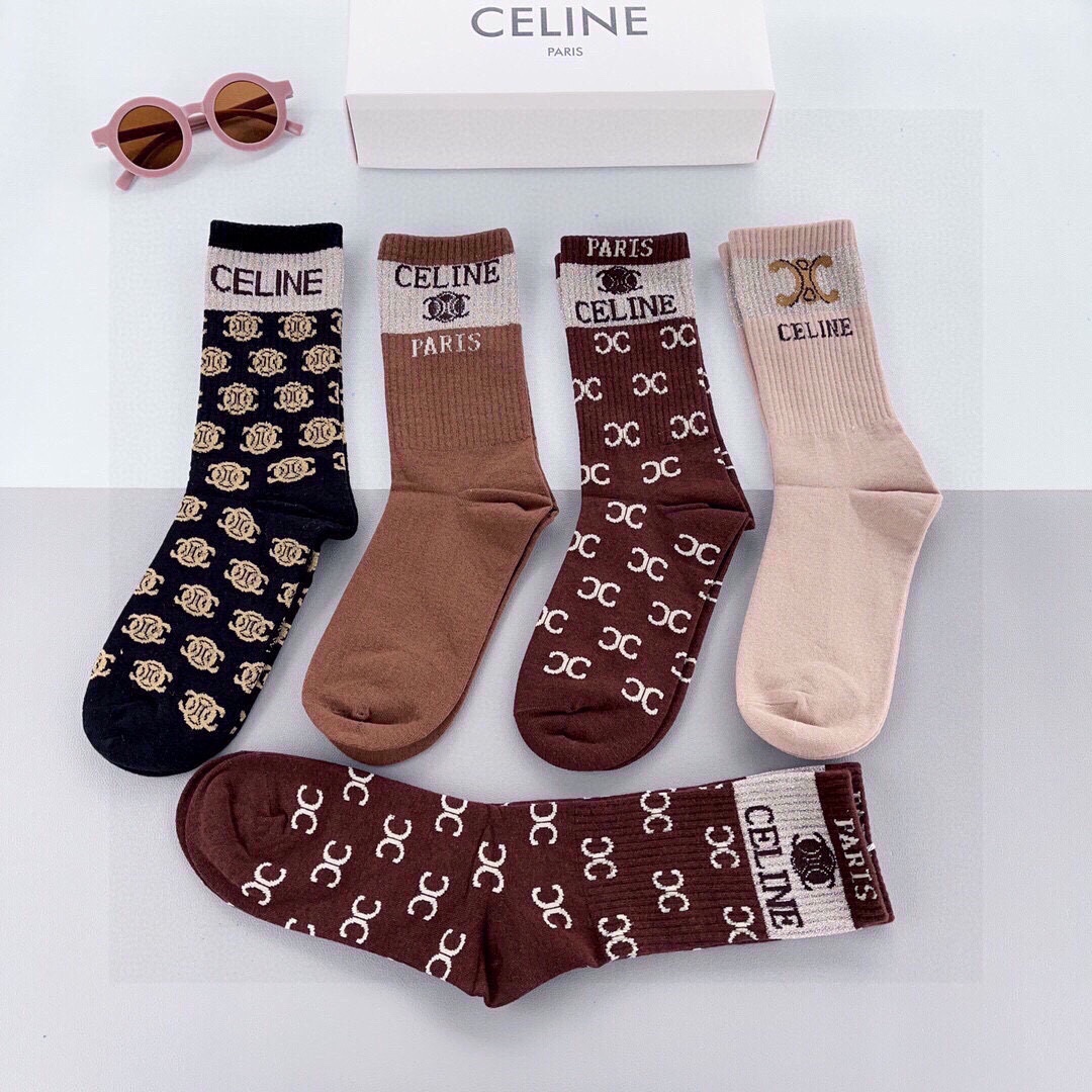 Bagsaaa Set Ce1i*e Socks 4 styles