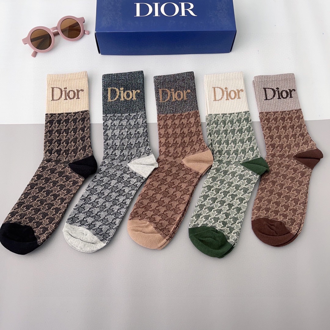 Bagsaaa Set D10r Socks 5 colors