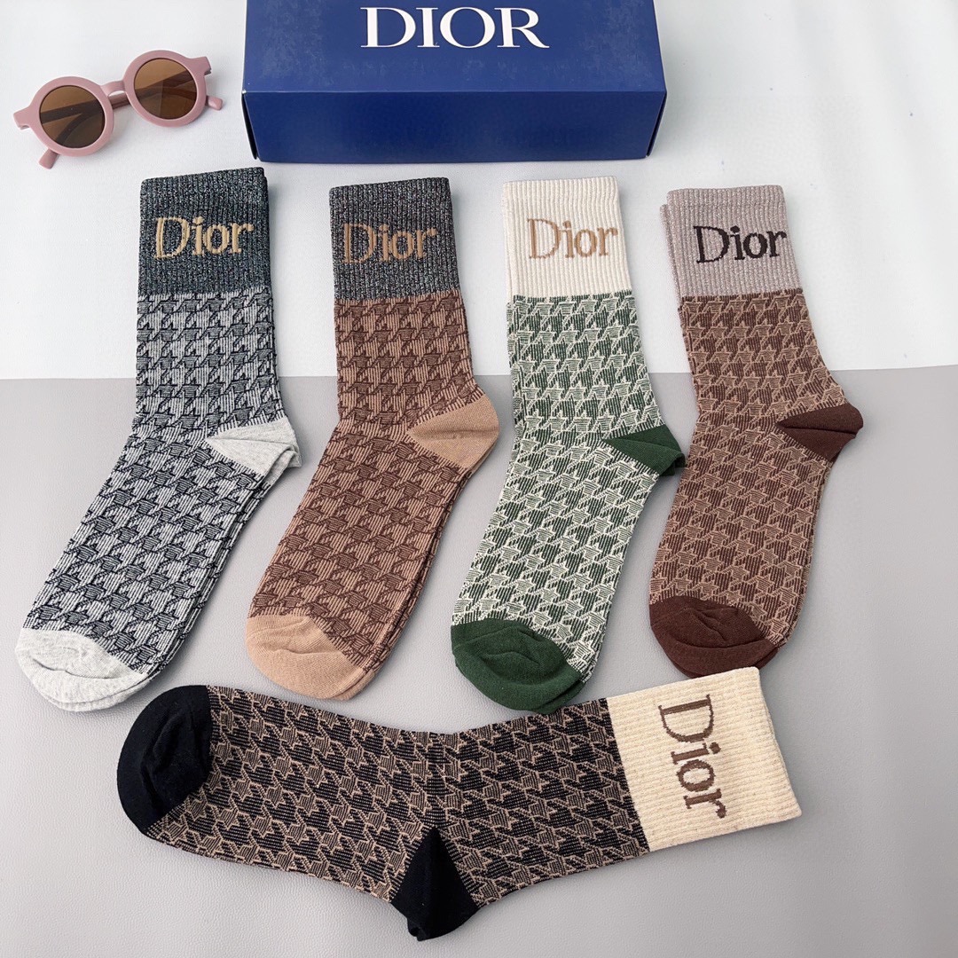 Bagsaaa Set D10r Socks 5 colors