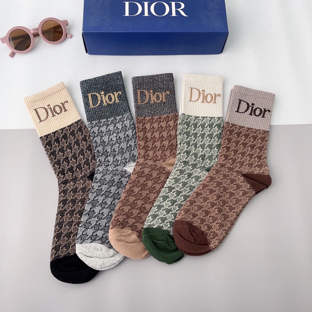 Bagsaaa Set D10r Socks 5 colors