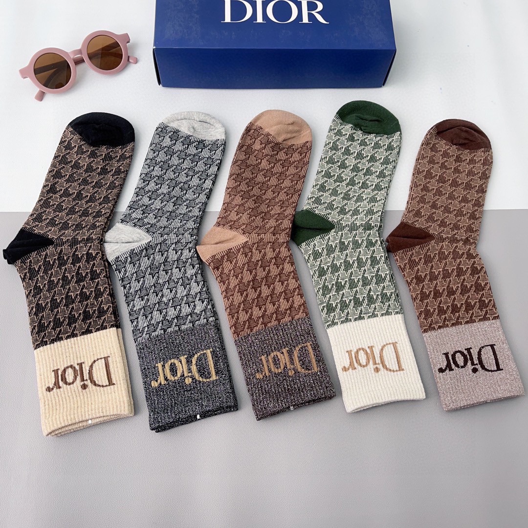 Bagsaaa Set D10r Socks 5 colors
