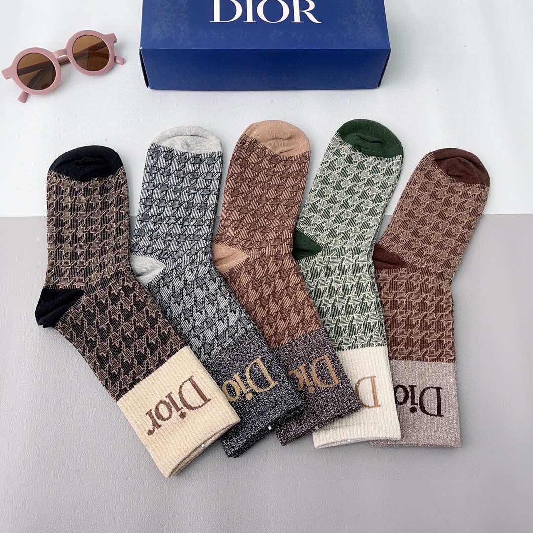 Bagsaaa Set D10r Socks 5 colors