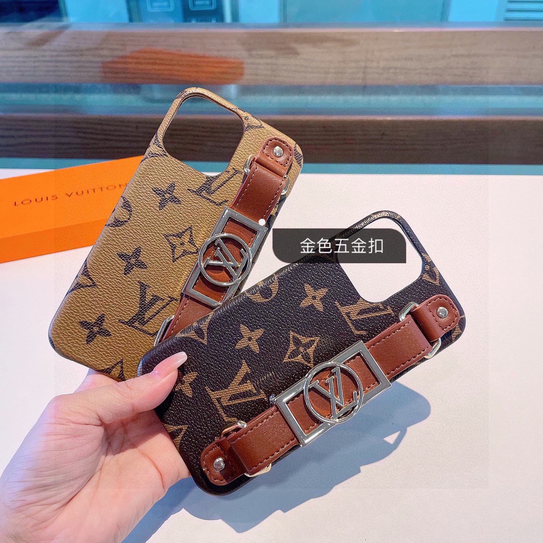 Bagsaaa L0vis Vvtt0n Dauphine Phone Case