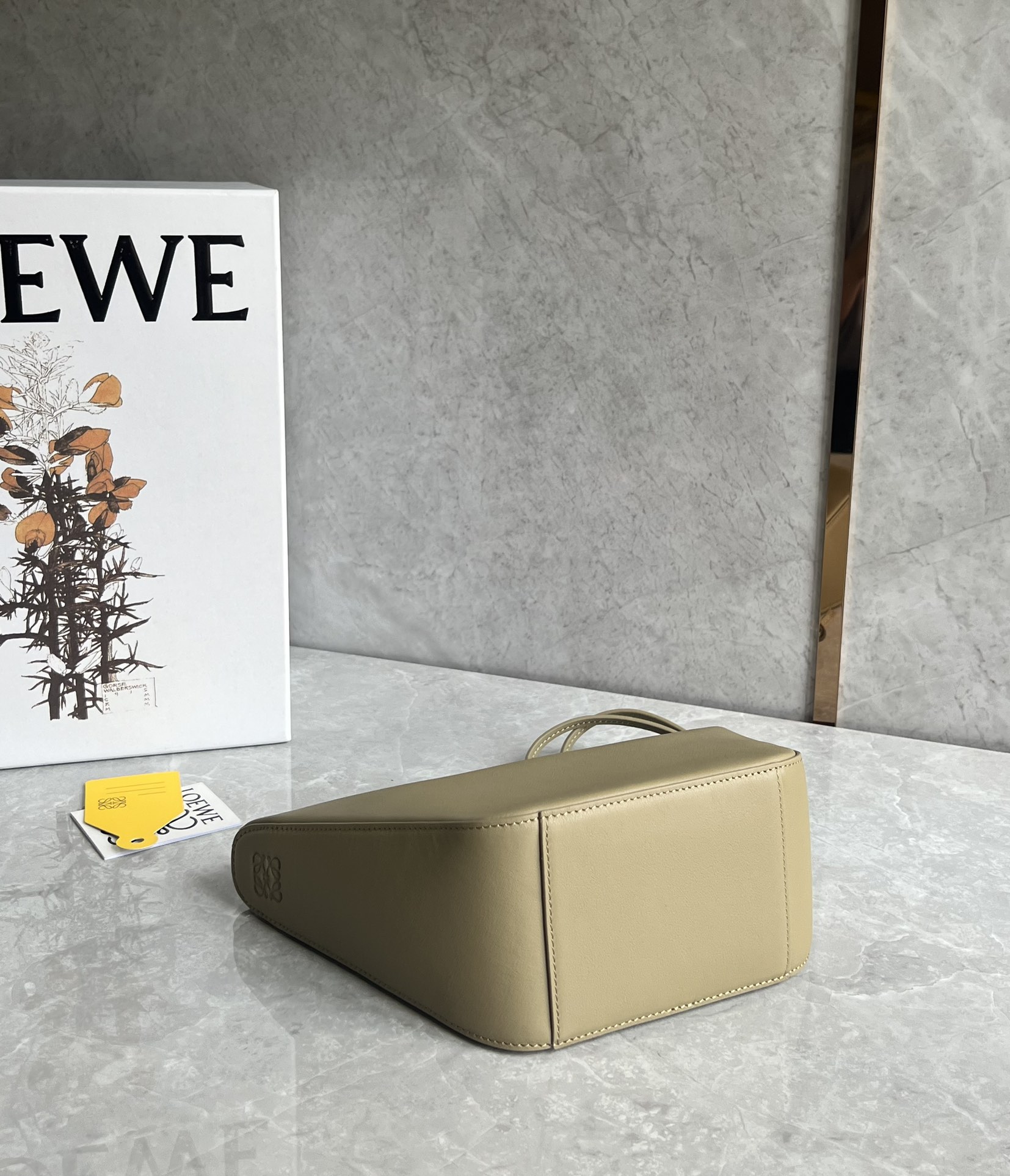 Bagsaaa L0ew* Hammock Hobo Bag in classsic calfskin beige - 28*17*9.5cm