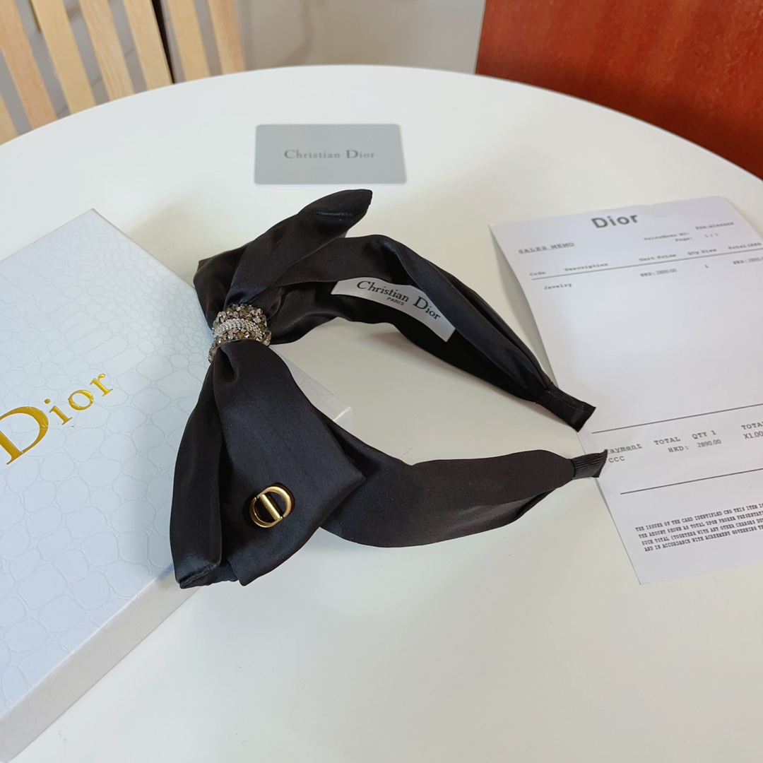 Bagsaaa D10r Black Hairban