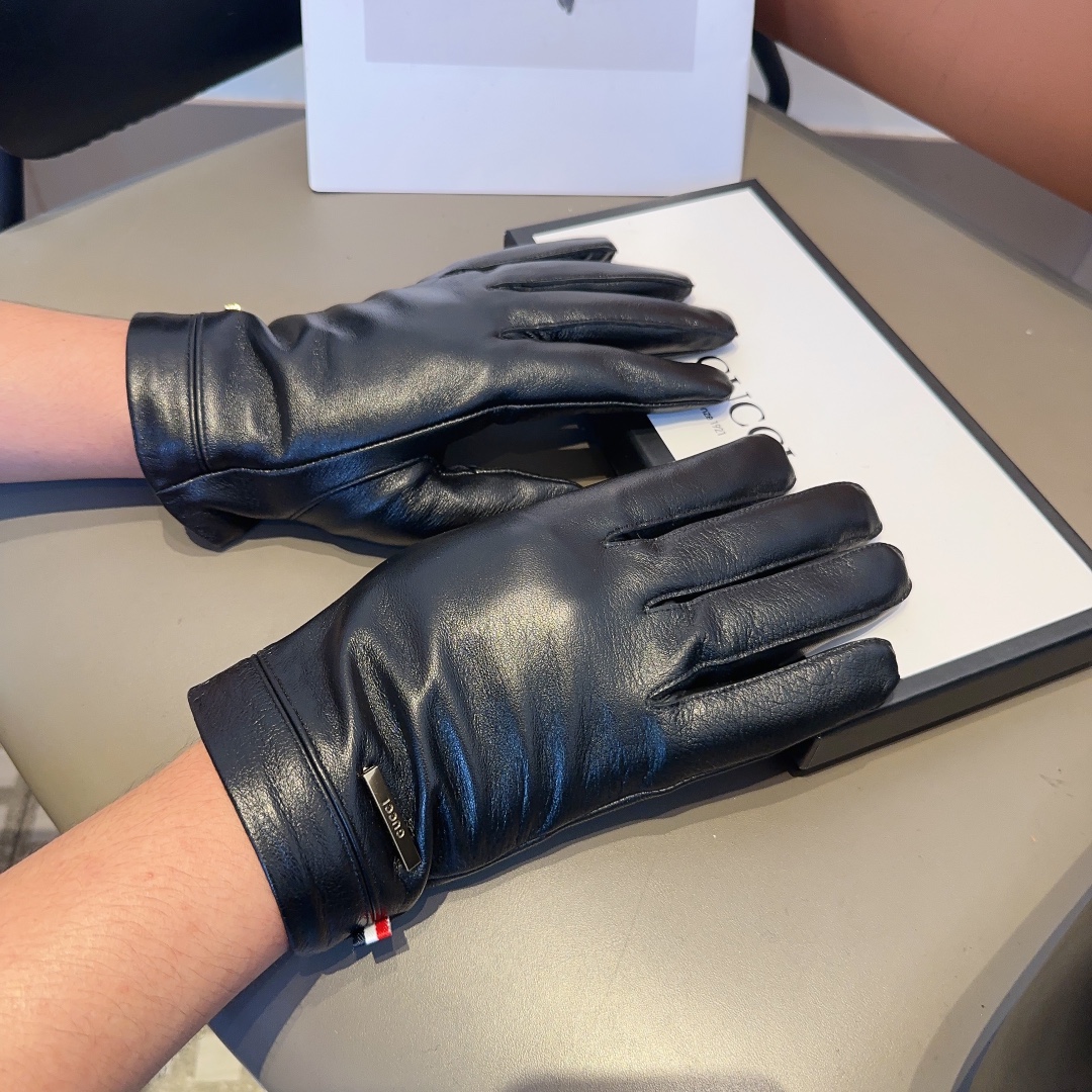 Bagsaaa Gvc*1 Black Leather Gloves 02
