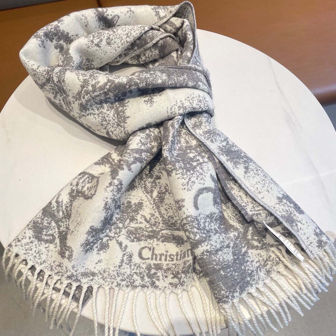 Bagsaaa D10r Scarf Grey - 45*190cm