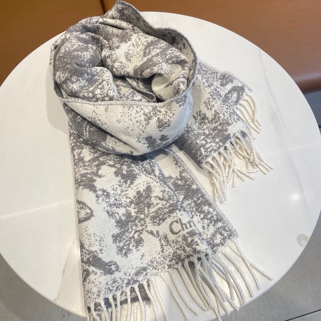 Bagsaaa D10r Scarf Grey - 45*190cm