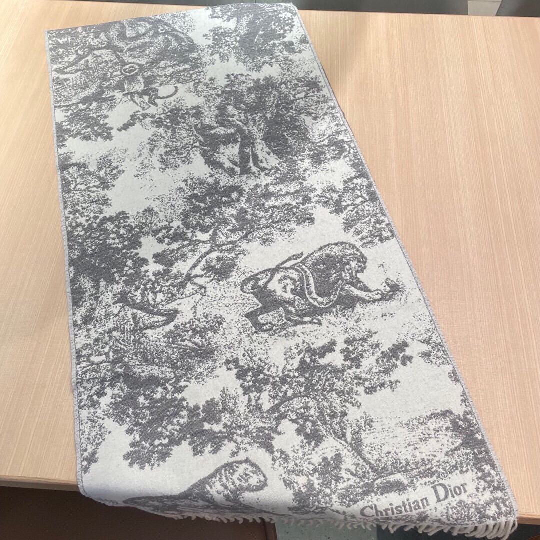 Bagsaaa D10r Scarf Grey - 45*190cm