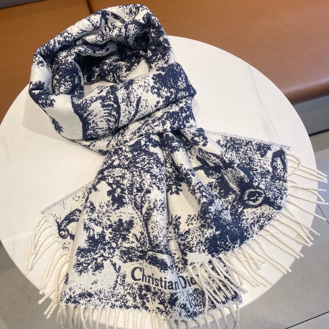 Bagsaaa D10r Scarf Blue - 45*190cm