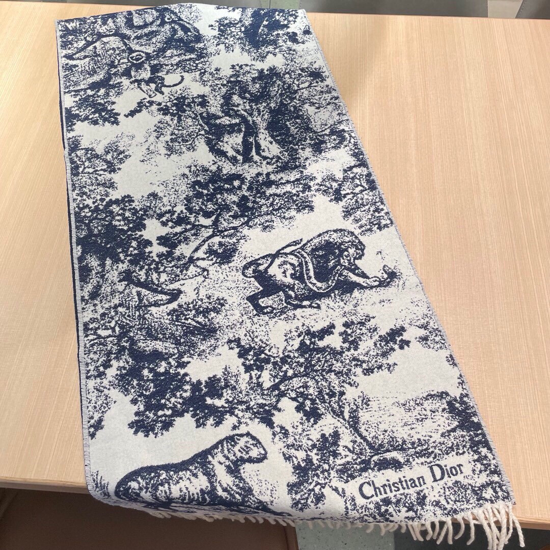 Bagsaaa D10r Scarf Blue - 45*190cm