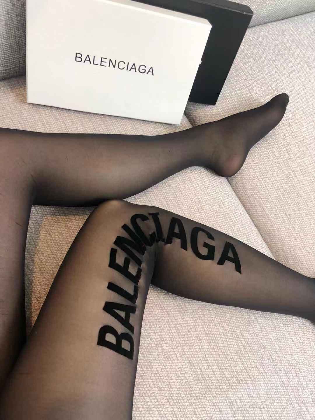 Bagsaaa Ba1en*iaga Black Tights