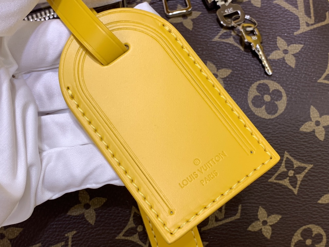 Bagsaaa L0vis Vvtt0n Keepall Bandoulière 50 Monogram Macassar Yellow - 50x29x23cm