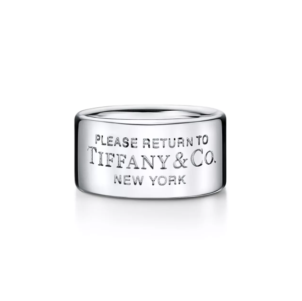 Bagsaaa T*f*ny & Co Wide Ring in Sterling Silver