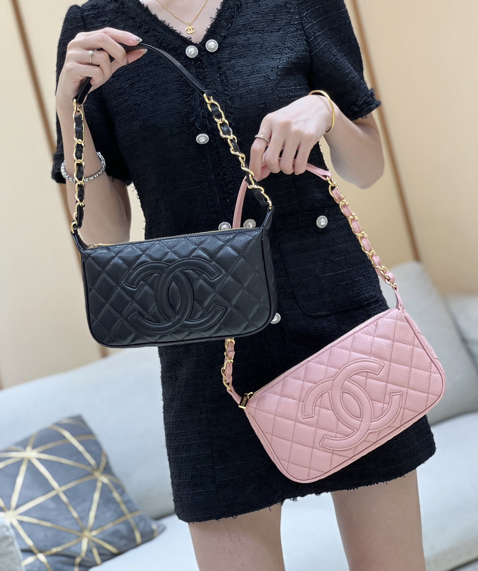 Bagsaaa Ch**el Timeless shoulder bag - 23x11x7cm