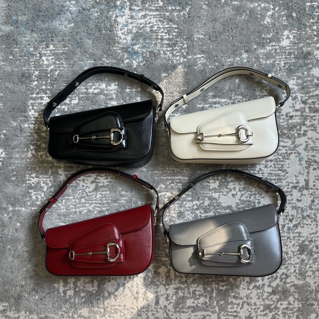 Bagsaaa Gvc*1 Horsebit 1955 Small Shoulder Bag - 26.5x 10.5-17x 4-8cm