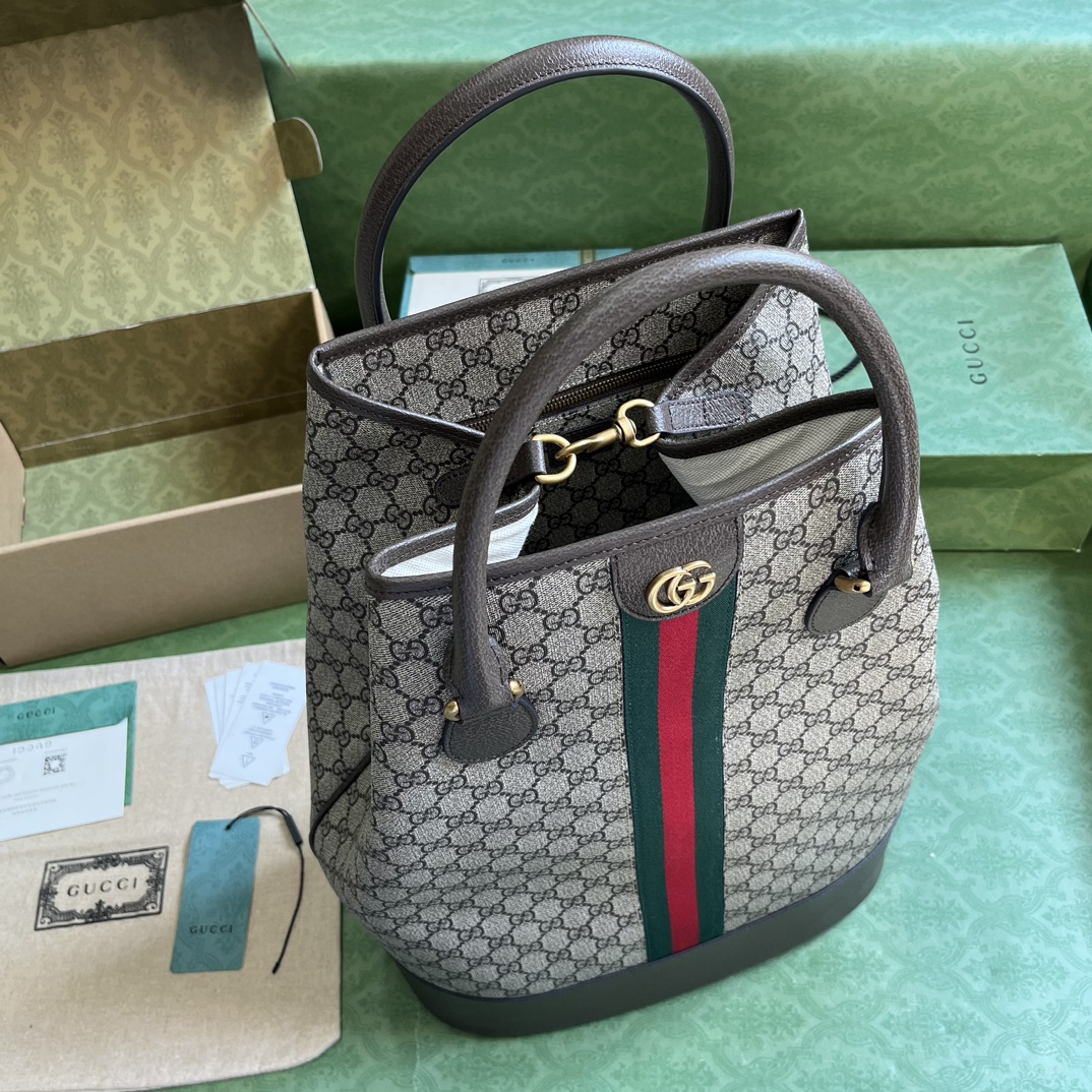 Bagsaaa Gvc*1 Gvc*1 Savoy duffle bag in beige and ebony - 36x 48x 21.5cm