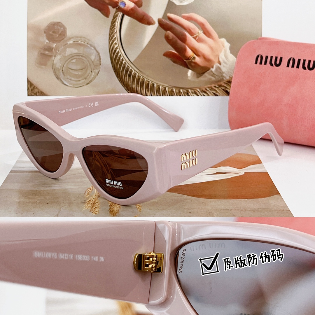 Bagsaaa M1um1u Cat Eye Sunglasses