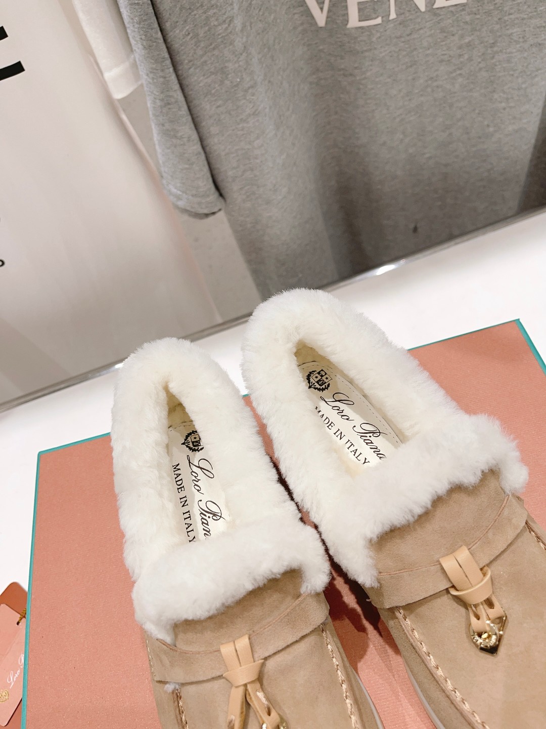 Bagsaaa L0r0 P1ana Winter Loafers Brown