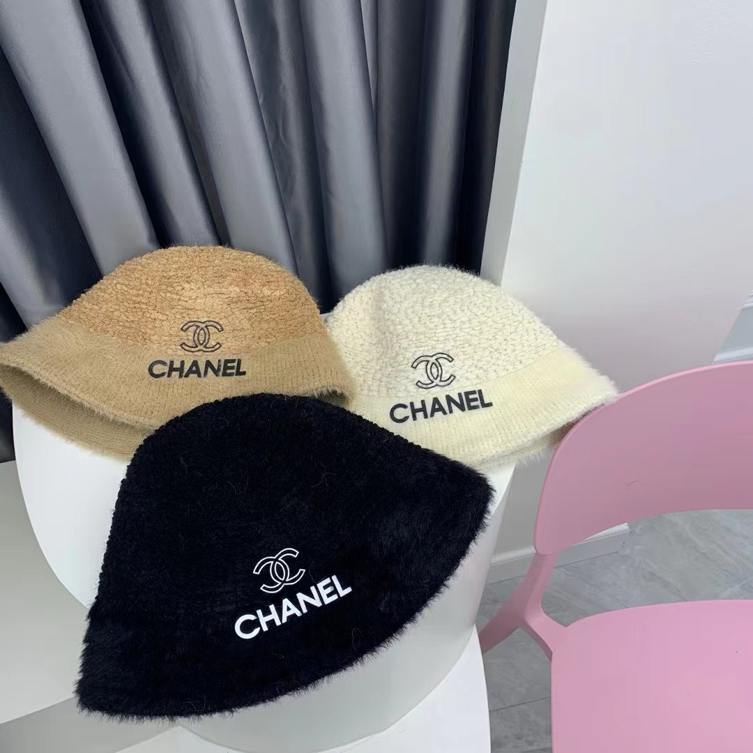 Bagsaaa Ch**el Bucket Hat 3 colors