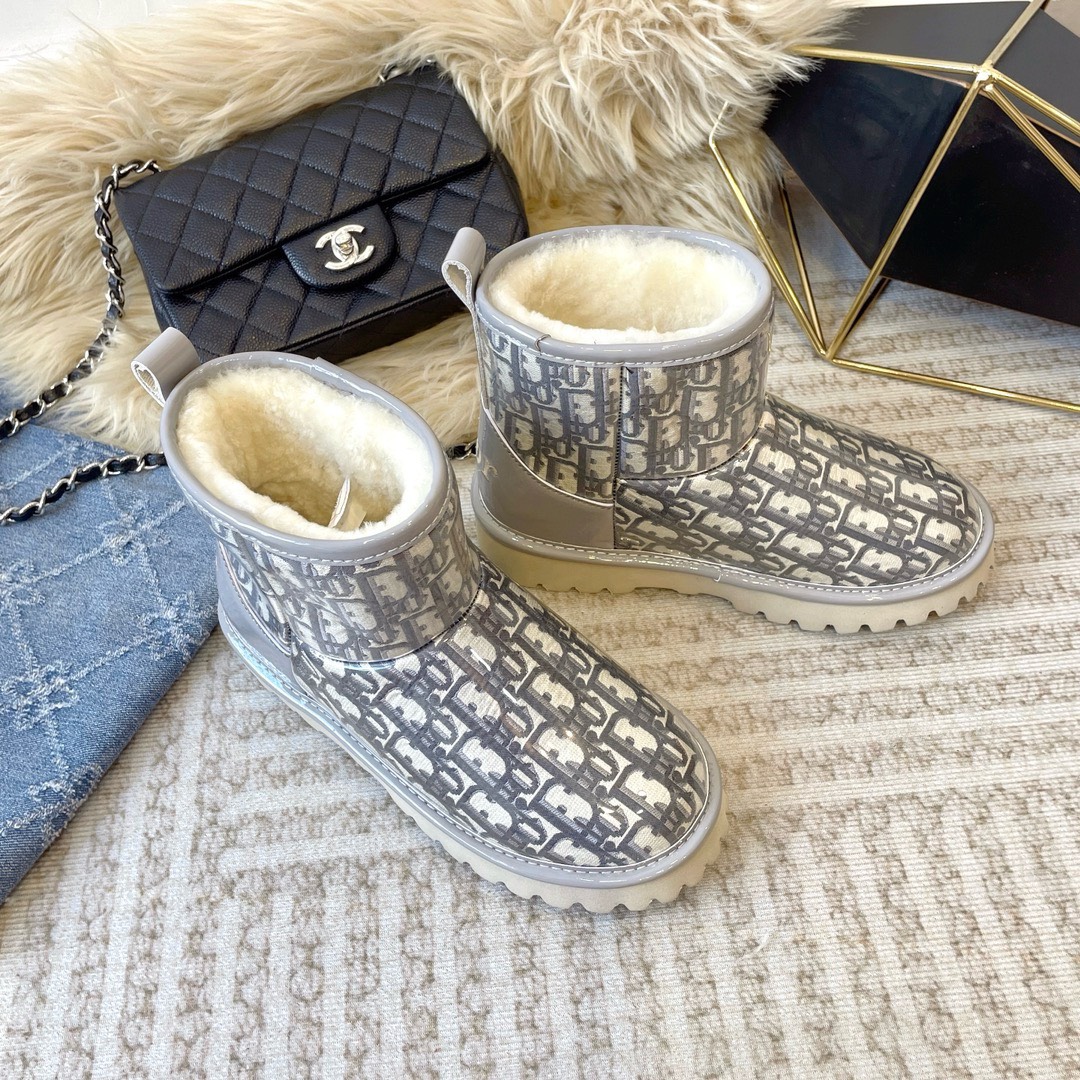 Bagsaaa D10r Oblique Grey Boots