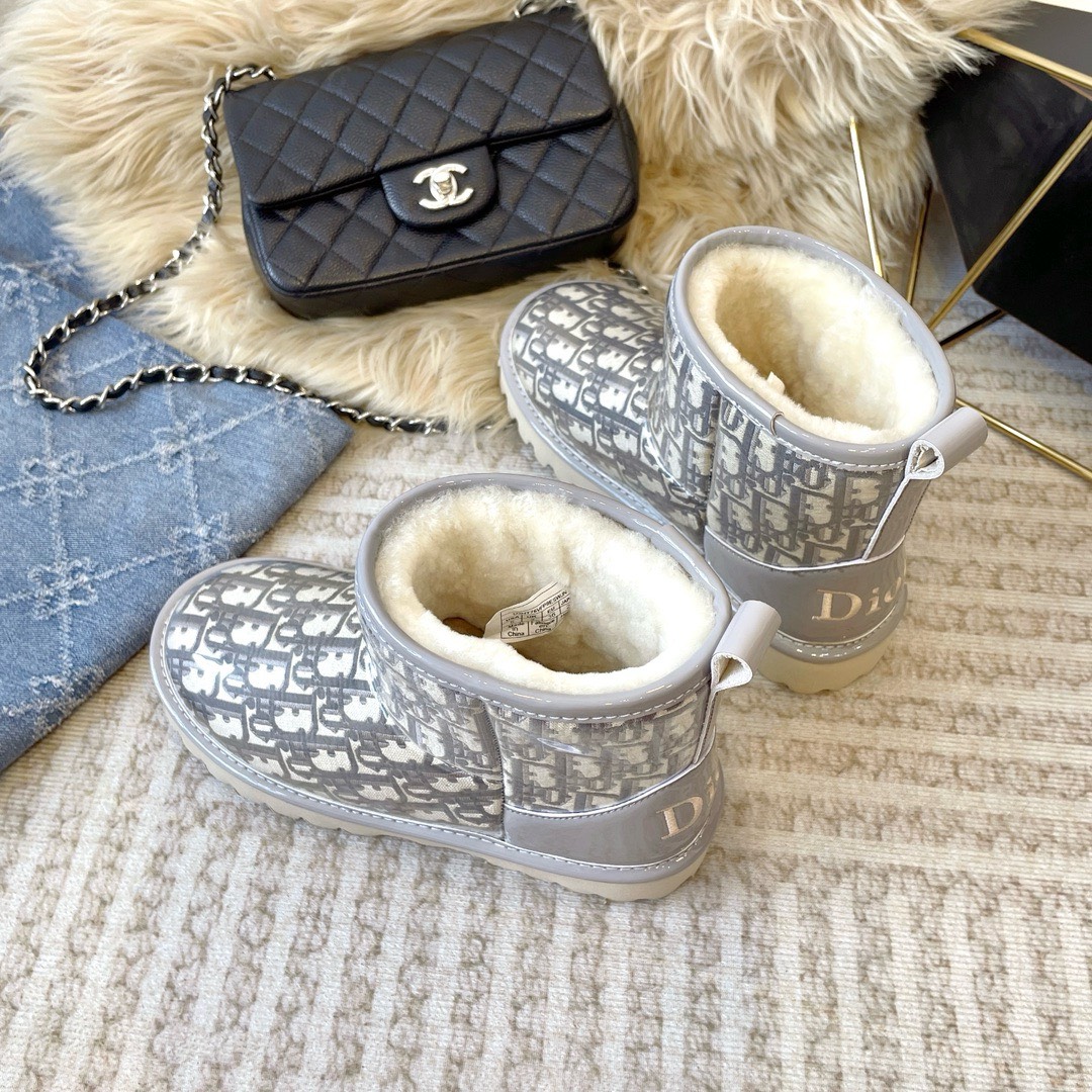 Bagsaaa D10r Oblique Grey Boots