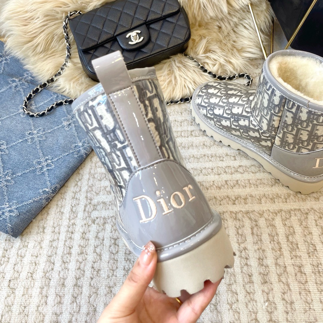 Bagsaaa D10r Oblique Grey Boots