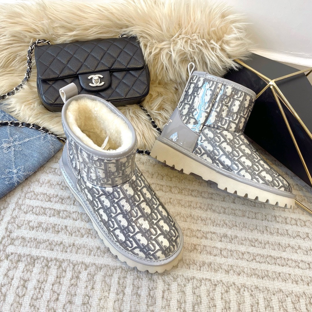 Bagsaaa D10r Oblique Grey Boots