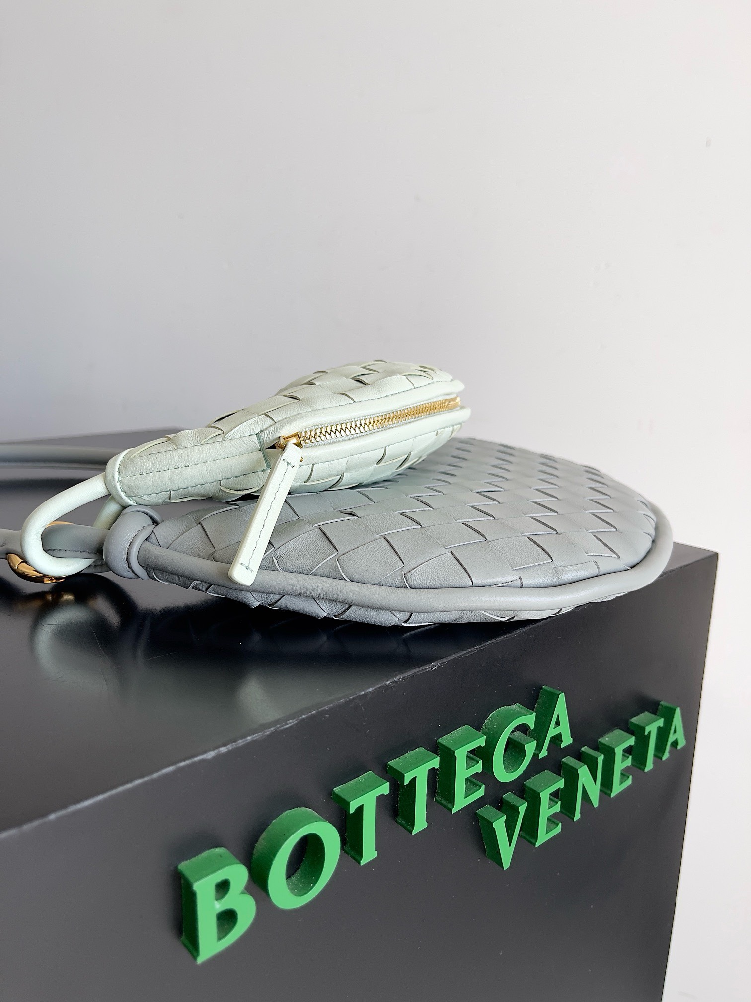 Bagsaaa B0tt*ga Ven*ta Small Gemini Grey - 24.5x7x19cm