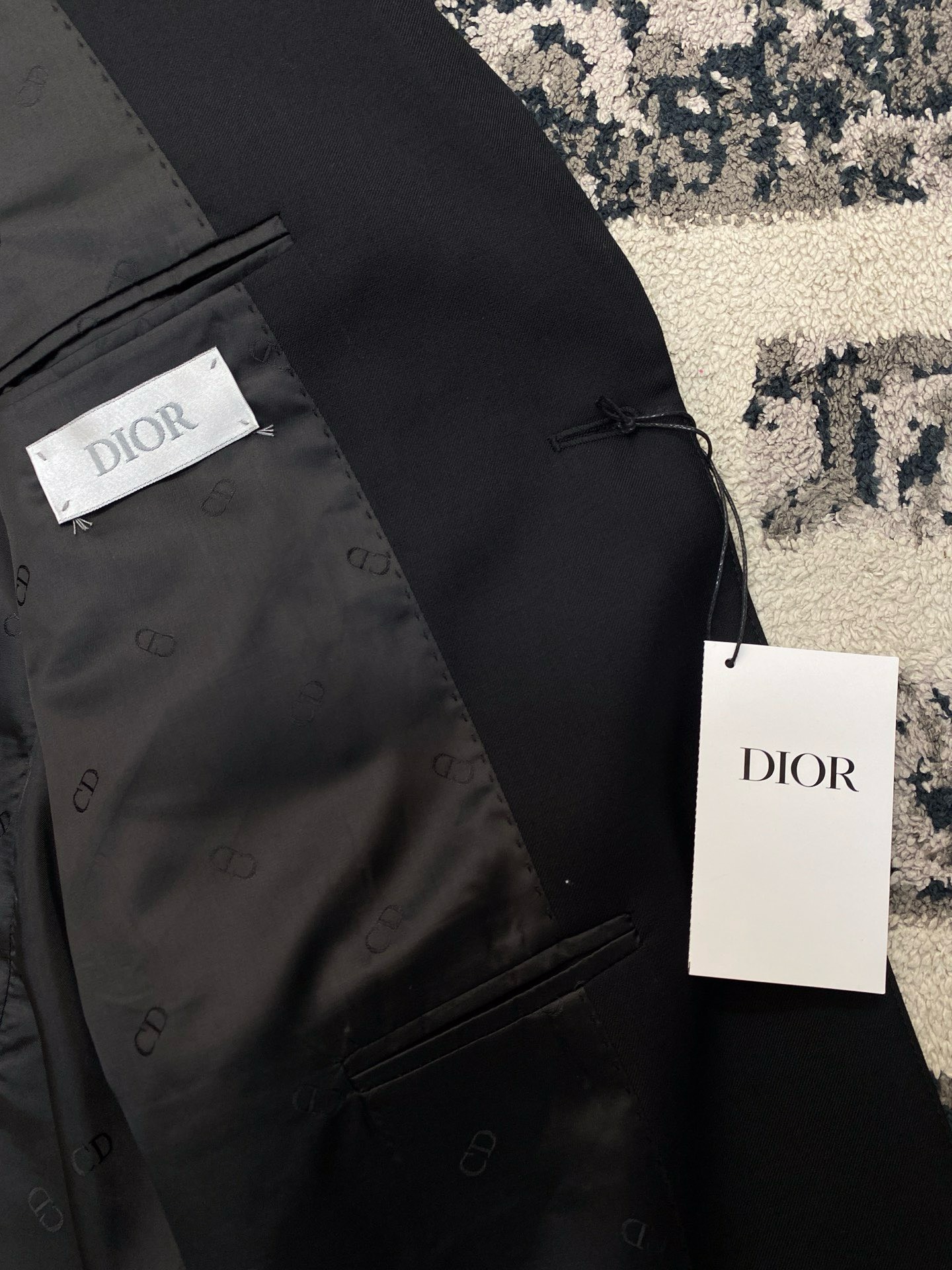 Bagsaaa D10r Men Suit Black