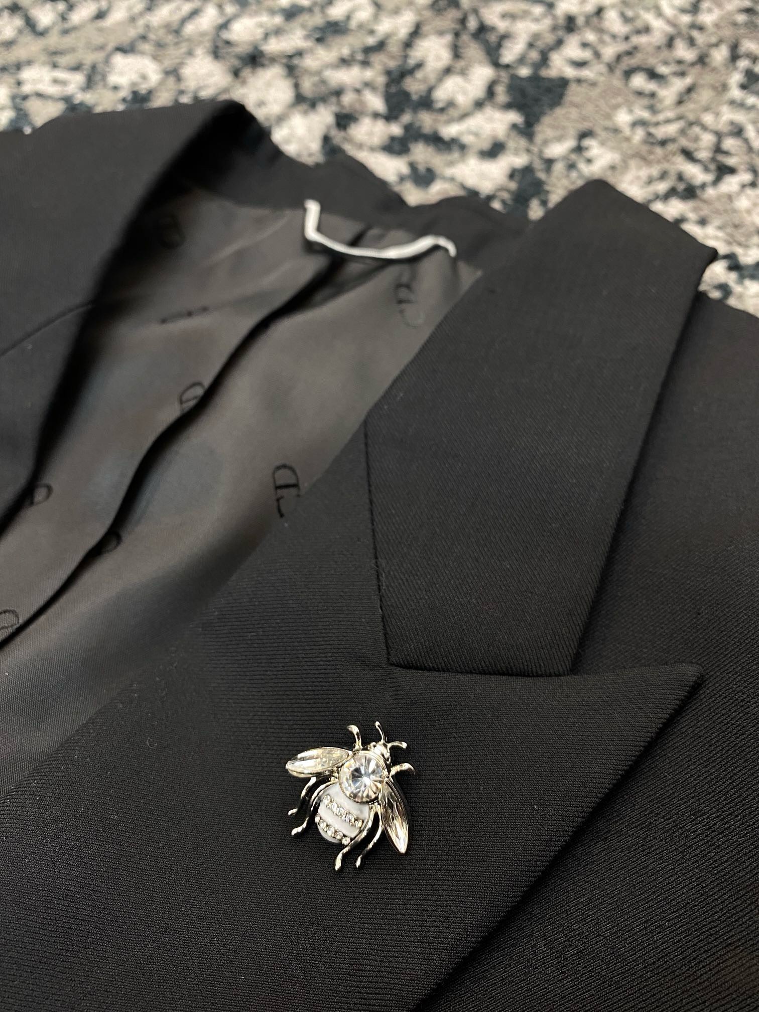 Bagsaaa D10r Men Suit Black